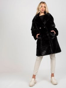 Płaszcz-TW-PL-2118.95P-czarny rozmiar - ONE SIZE