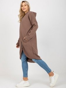 Bluza-RV-BL-4858-1.99P-brązowy rozmiar - L/XL