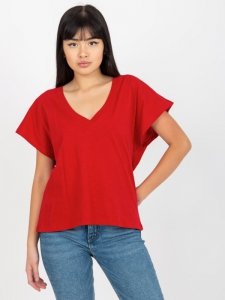 T-shirt-TW-TS-2005.43-ciemny czerwony rozmiar - S