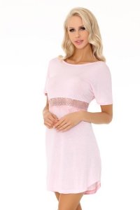 Zmysłowa Piżama Damska Elpisa Pink Różowy LC 90497 LivCo Corsetti Fashion rozmiar - L/XL