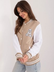 Bluza-RV-BL-7670.31-beżowy rozmiar - S/M