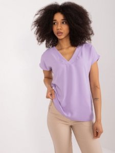Bluzka-RV-BZ-9645.29-jasny fioletowy rozmiar - L/XL