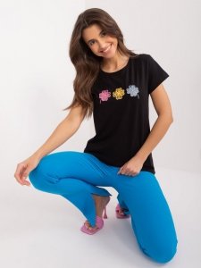 T-shirt-RV-TS-9666.05X-czarny rozmiar - L/XL