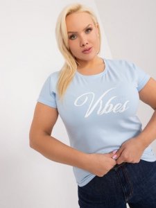 T-shirt-RV-TS-9475.60-jasny niebieski rozmiar - ONE SIZE