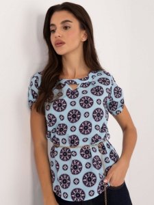 Bluzka-LK-BZ-505775.00-jasny niebieski rozmiar - 36