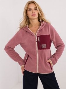 Bluza-D20001M02671A3-ciemny różowy rozmiar - XS
