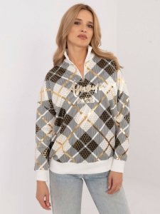 Bluza-CLM-BL-1259.59-ecru rozmiar - M