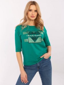 Bluzka-CLM-BZ-0012.94-zielony rozmiar - S
