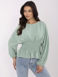 Bluzka-D50021F11088A-pistacjowy rozmiar - M/L