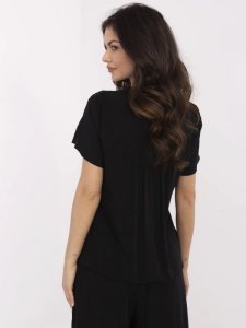 Bluzka-D73761M11173A-czarny rozmiar - XL