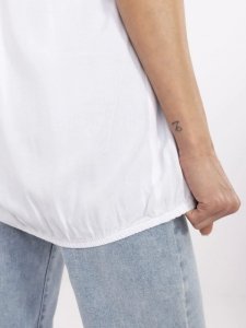 Bluzka-D73761M11173A-biały rozmiar - XXL