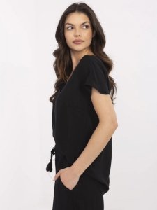 Bluzka-D73761M11171B-czarny rozmiar - XXL