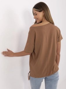 T-shirt-CLM-TS-1019.79-jasny brązowy rozmiar - M