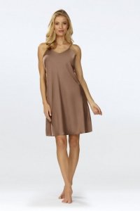 Koszulka Model Amina Light Brown - DKaren