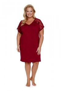 Doctornap Koszula nocna TB 7260 burgundy red