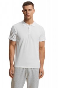 Esotiq-Henderson Koszulka polo Mile 43025 biała