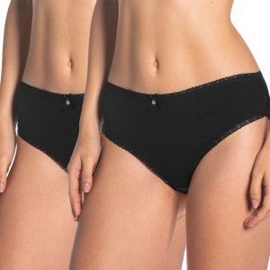 Lama Figi bikini L-4000BI 2-pak czarne plus