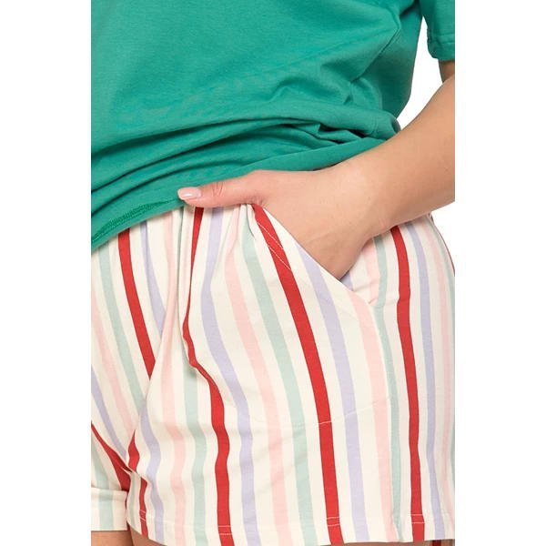 PIŻAMA DAMSKA PLUS SIZE PDD3500-012 S/S 2025