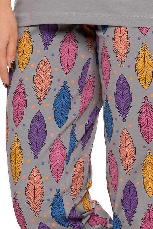 PIŻAMA DAMSKA PLUS SIZE PDD4700-011 AW2024/25