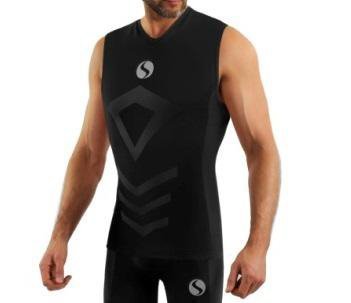 MENS TANK TOP CL 38 - KOSZULKA TERMOAKTYWNA SZEROKIE RAMIĄCZKO