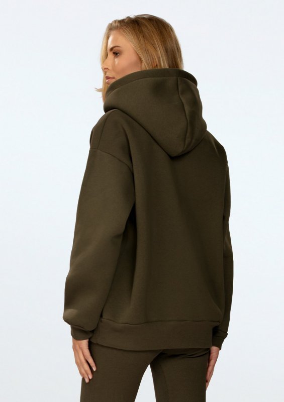 D Karen Bluza Oseye KHAKI BAWEŁNA GRUBA