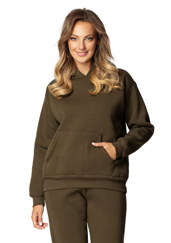 D Karen Bluza DK-K-B6 KHAKI BAWEŁNA GRUBA