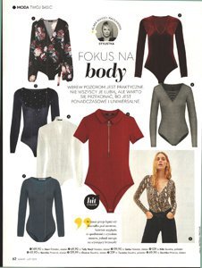 Nife Biała koszula body bez kołnierzyka - K52