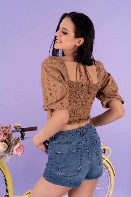 Merribel Presca Camel B52 bluzka