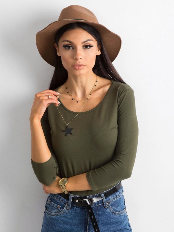 Bluzka-RV-BZ-4690.37-khaki rozmiar - S