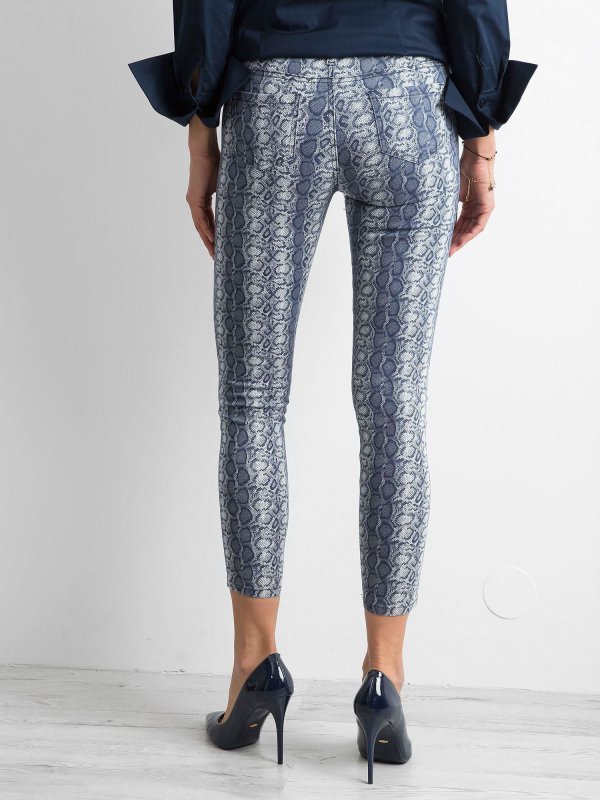Spodnie jeans-NM-DE-SP-17632.30P-ciemny niebieski rozmiar - S