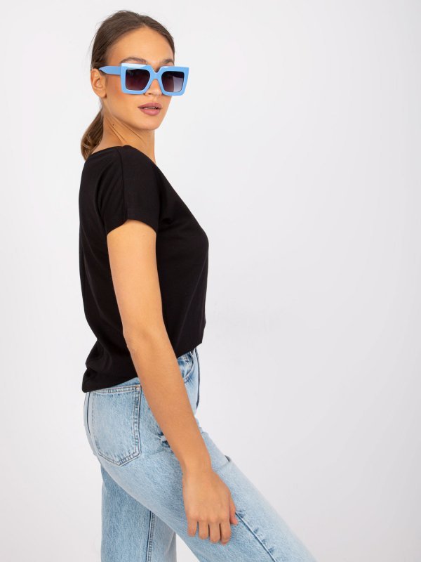 T-shirt-RV-TS-4832.12P-czarny rozmiar - S