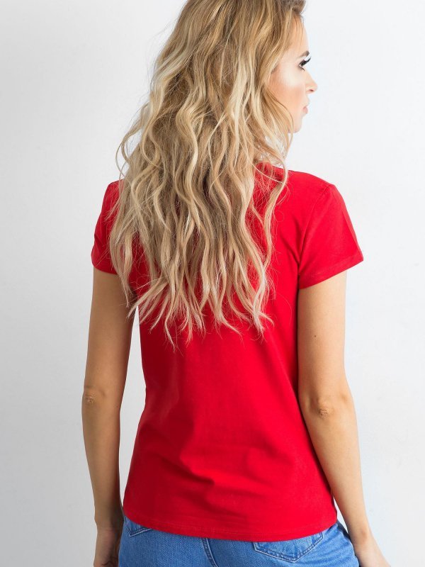 T-shirt-RV-TS-4623.86-czerwony rozmiar - XL