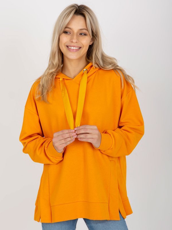 Bluza-EM-BL-402.15P-ciemny żółty rozmiar - S