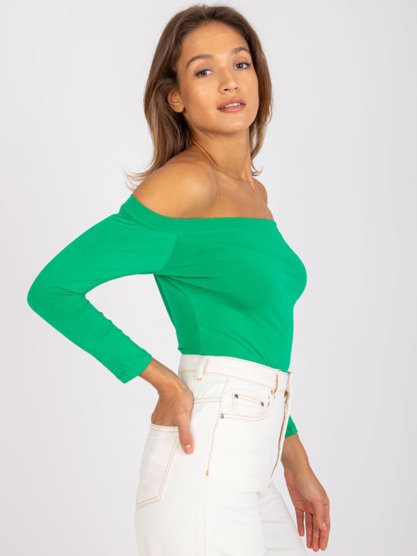 Bluzka-RV-BZ-4692.88-zielony rozmiar - XL