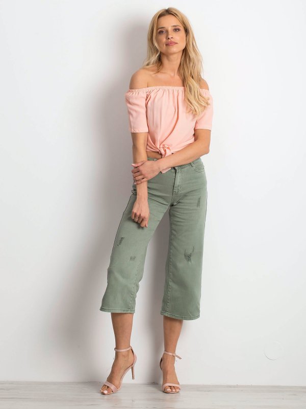 Spodnie jeans-JMP-SP-B102.32P-khaki rozmiar - 36