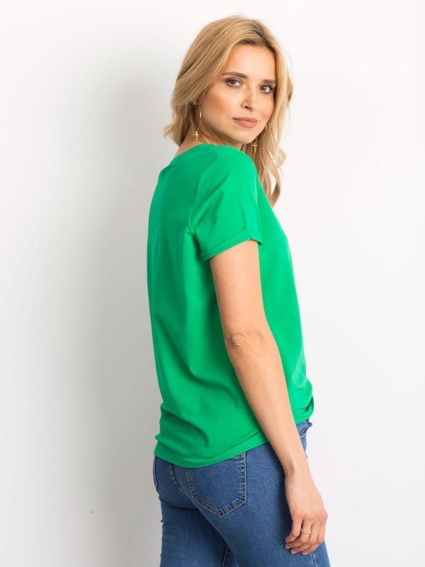 T-shirt-RV-TS-4838.16P-zielony rozmiar - M