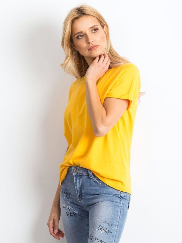 T-shirt-RV-TS-4838.14P-jasny pomarańczowy rozmiar - L