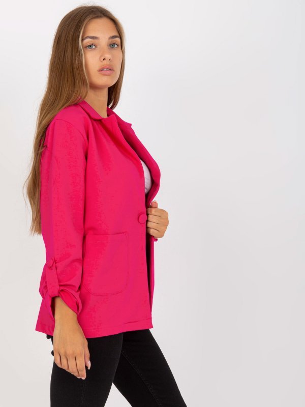 Marynarka-RV-MA-8071.19P-fuksjowy rozmiar - M