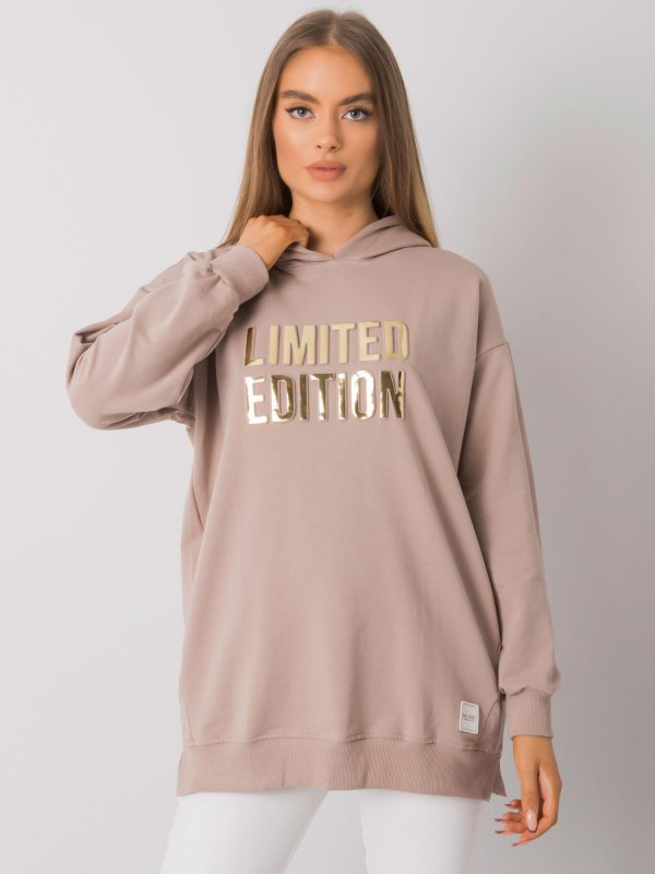 Bluza-RV-BL-7211.24P-ciemny bezowy rozmiar - S/M