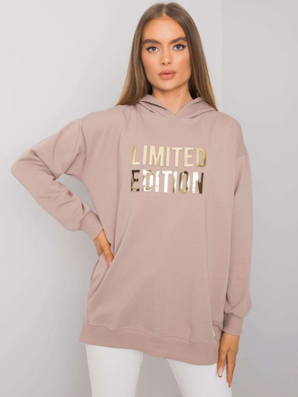 Bluza-RV-BL-7211.24P-ciemny bezowy rozmiar - L/XL