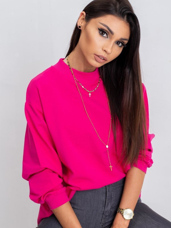 Bluza-RV-BL-5185.79P-fuksjowy rozmiar - S/M
