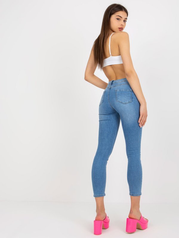 Spodnie jeans-NM-SP-D8015.31X-niebieski rozmiar - XL