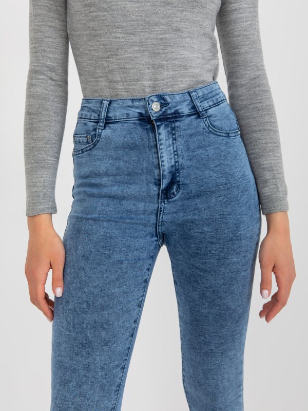Spodnie jeans-NM-SP-L12.14X-niebieski rozmiar - XS