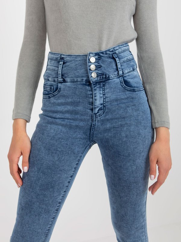 Spodnie jeans-NM-SP-L73.33P-niebieski rozmiar - XS