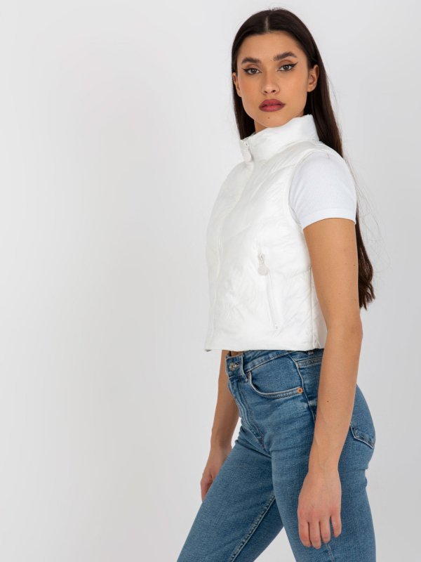 Kamizelka-NM-KZ-H-908.39P-ecru rozmiar - M