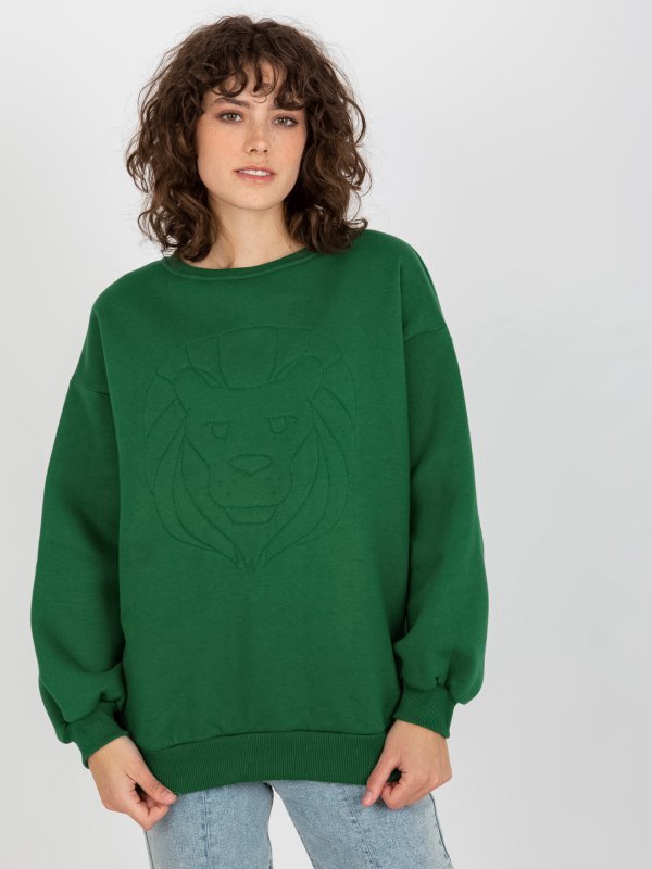 Bluza-EM-BL-617-4.41P-ciemny zielony rozmiar - ONE SIZE