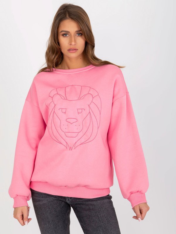 Bluza-EM-BL-617-4.41P-różowy rozmiar - ONE SIZE