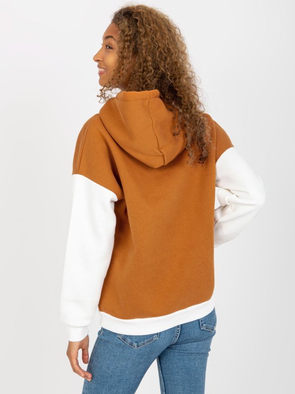 Bluza-AP-BL-AP-3001.98P-jasny brązowy rozmiar - M