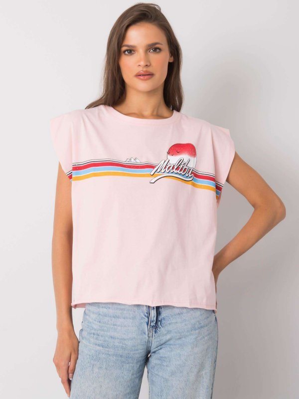 Bluzka-FA-BZ-7139.73P-jasny różowy rozmiar - ONE SIZE