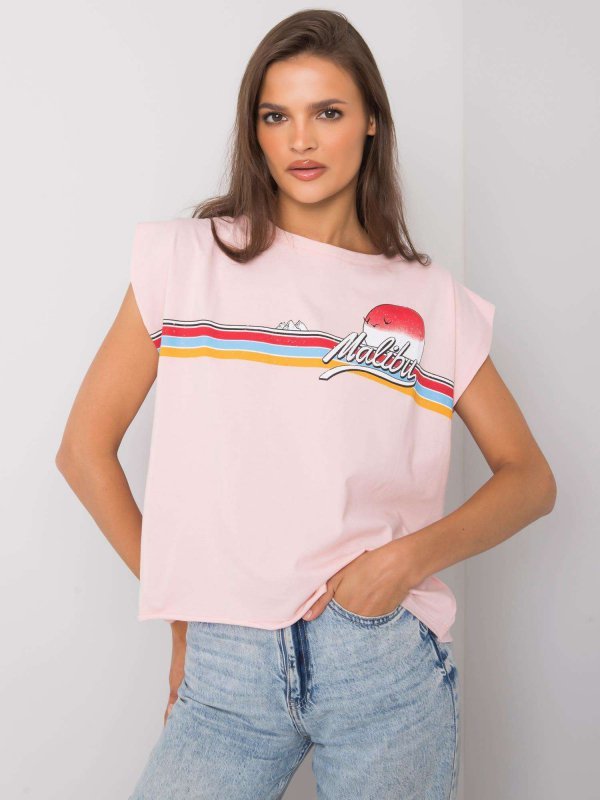 Bluzka-FA-BZ-7139.73P-jasny różowy rozmiar - ONE SIZE
